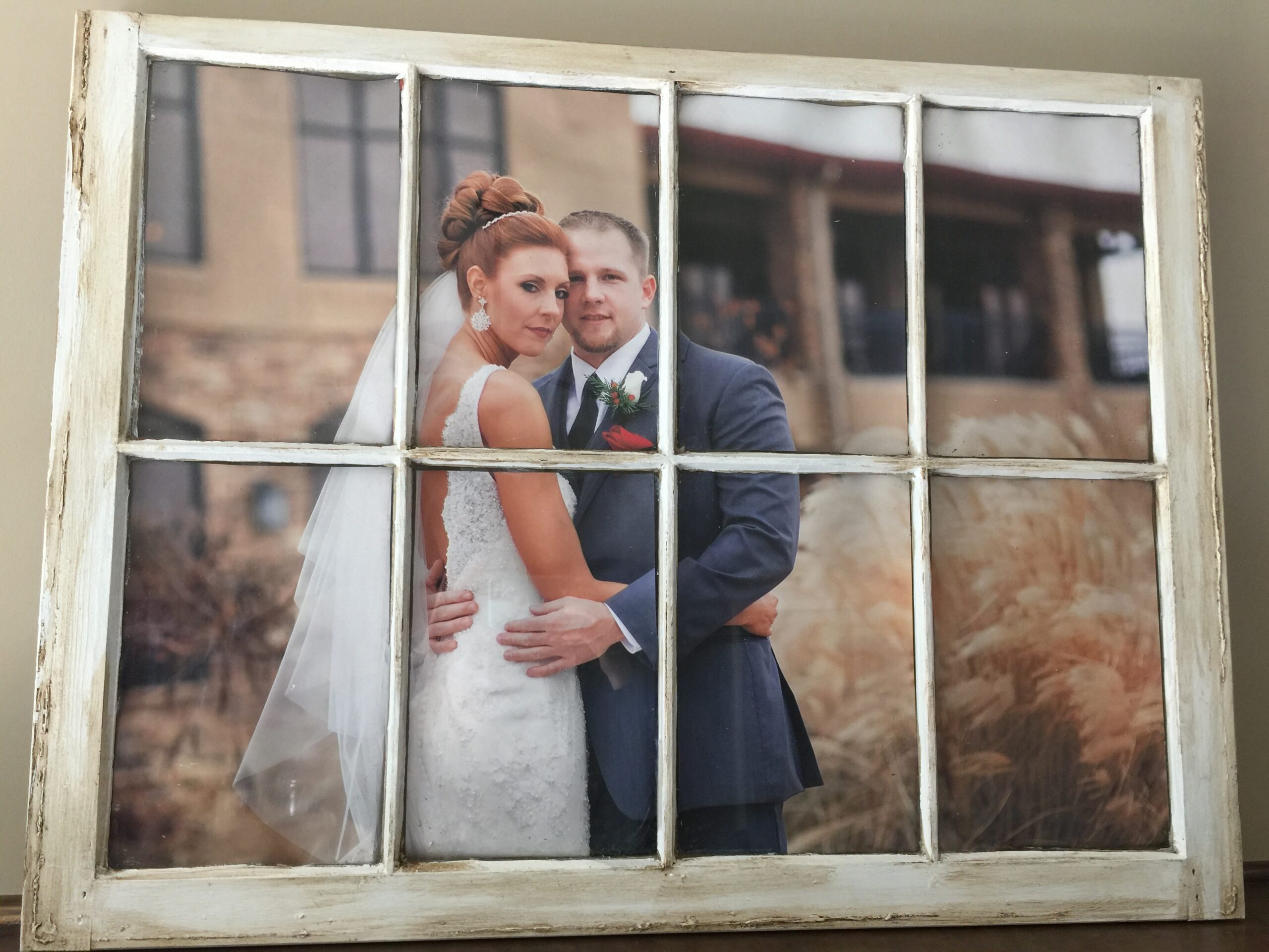 DIY Picture Window using an old window