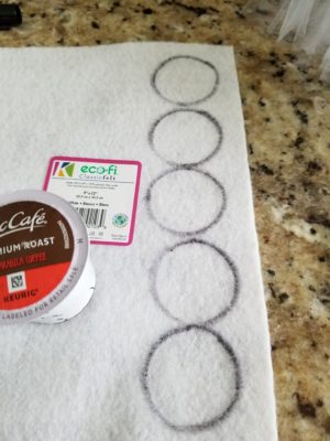 circles for diy deer tutu