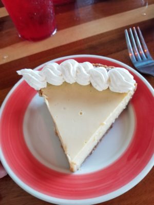 key lime pie from Surf Hut